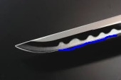 日本刀の青い部分