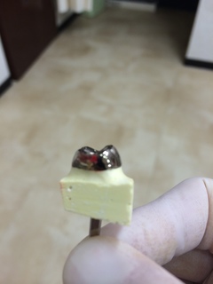 当たっているところに印がつく